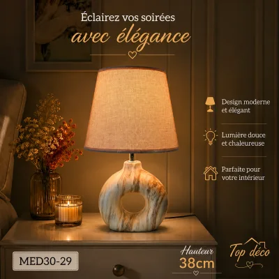 Veilleuse table de nuit | Top Déco Tunisie