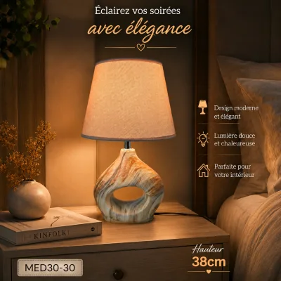 Veilleuse table de nuit | Top Déco Tunisie