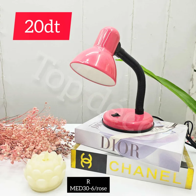 Veilleuse de bureau orientable Rose