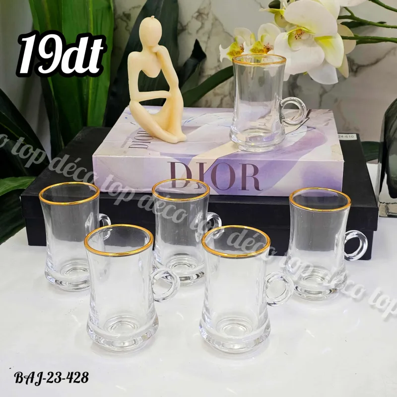 Service a thé 6pc | Top Déco Tunisie