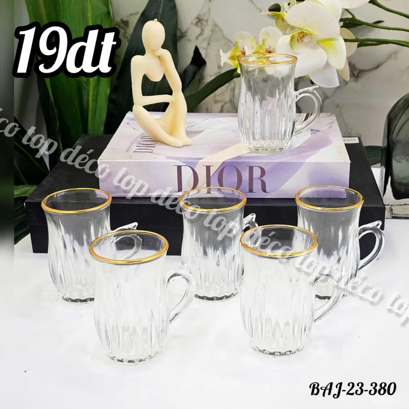 Service a thé 6pc | Top Déco Tunisie