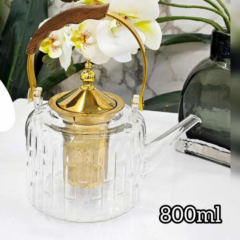 Théière turc en verre 800ml | Top Déco Tunisie