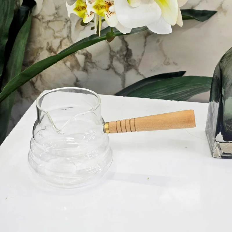 Zazwa transparent et bois | Top Déco Tunisie
