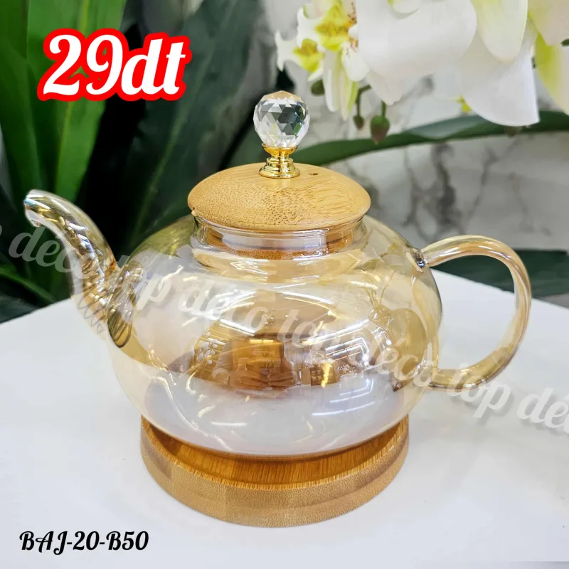 Théière turc miel avec cristal | Top Déco Tunisie