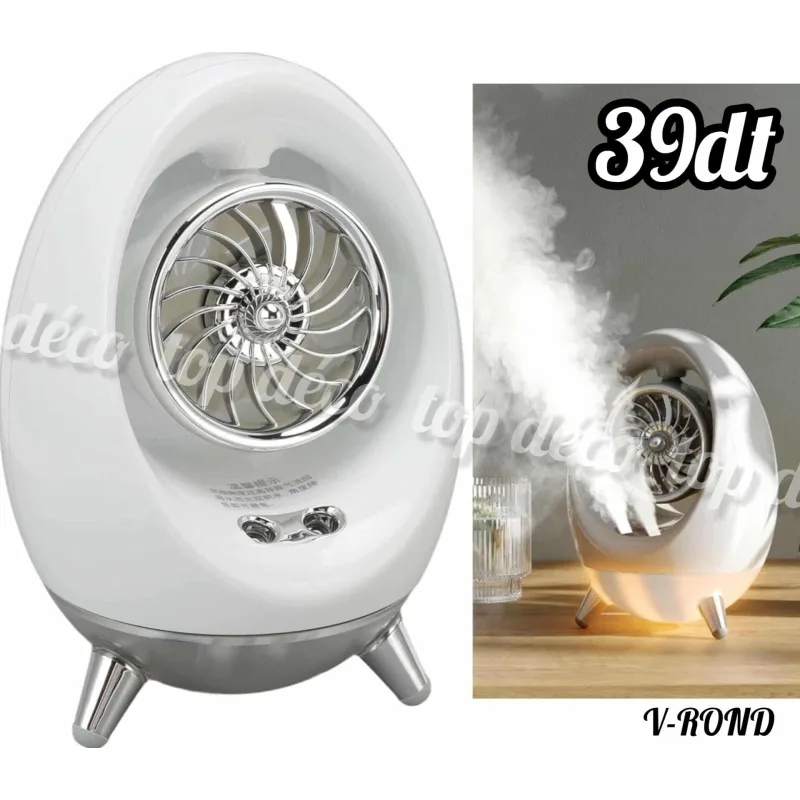 Ventilateur de bureau avec humidificateur | Top Déco Tunisie