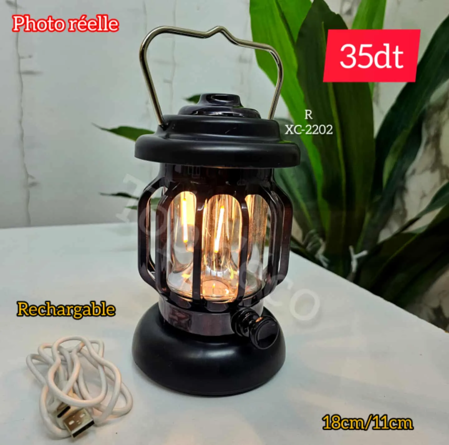 Lampe Rechargeable LED Multifonction | Top Déco Tunisie