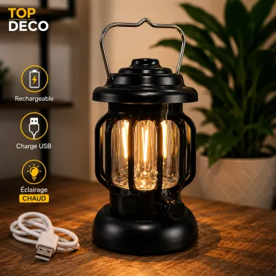 Lampe Rechargeable LED Multifonction | Top Déco Tunisie