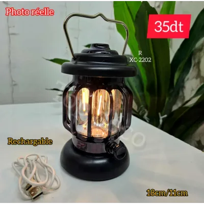 Lampe Rechargeable LED Multifonction | Top Déco Tunisie
