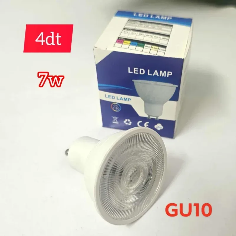 Ampoule LED GU10 – 7W – Éclairage Économique-lumière blanche | Top Déco Tunisie