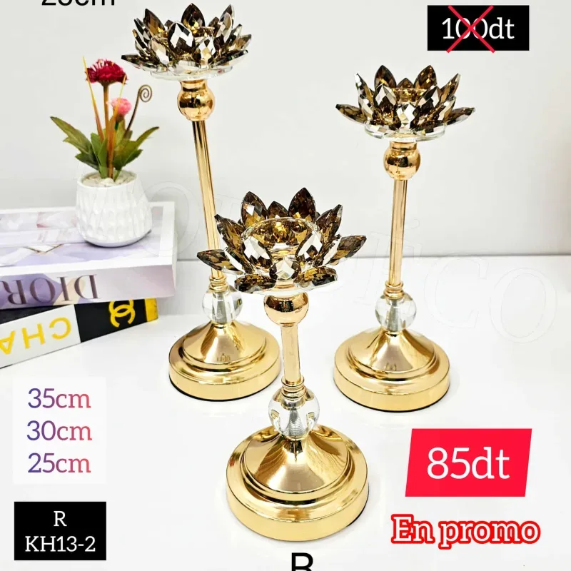 Porte-Bougie Ambiance | Top Déco Tunisie