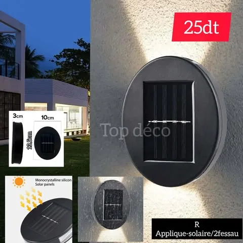 Applique Murale Solaire Double LED – Sensor Solar Wall Light