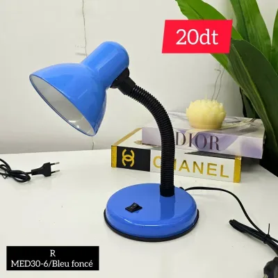 Veilleuse de bureau orientable bleu foncé | Top Déco Tunisie