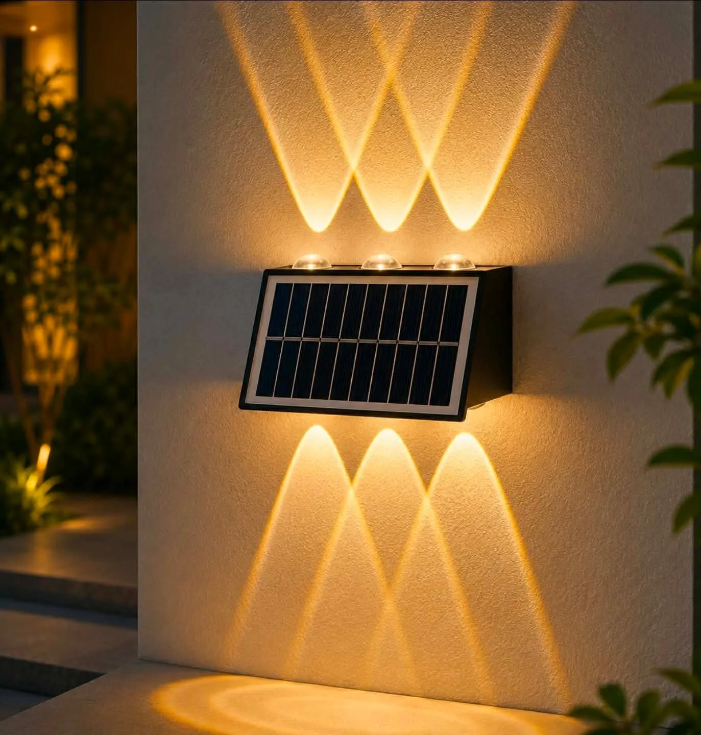 Applique solaire murale LED 3000K