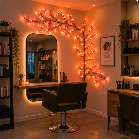 Arbre LED Fleur de Cerisier 1,8 m – Éclairage Décoratif Intérieur