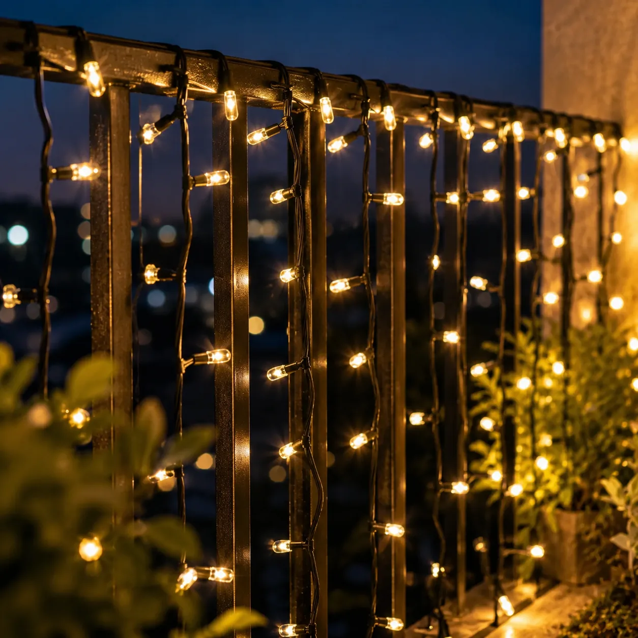Guirlande Lumineuse Noir