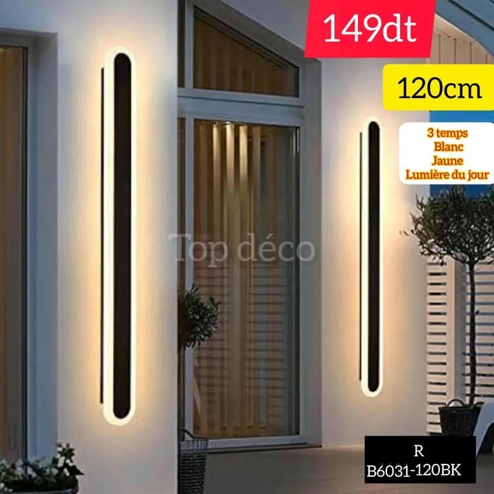 Applique Murale LED 3 Temps | Top Déco Tunisie