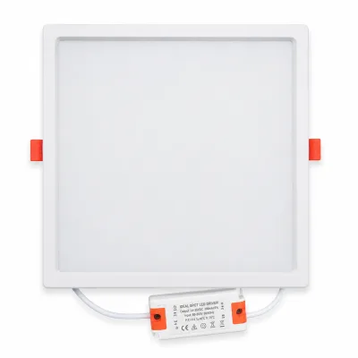 Spot LED carré encastrable 24W – 2400 lumens | Top Déco Tunisie