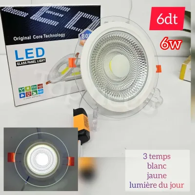 Spot cob 3 temps 6w | Top Déco Tunisie